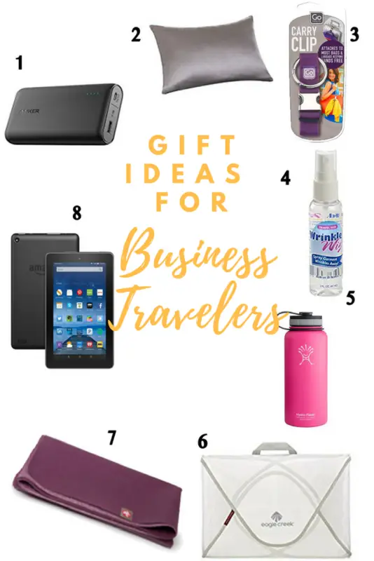 Gift Ideas for Business Travelers, Gift Guide for Business Travelers