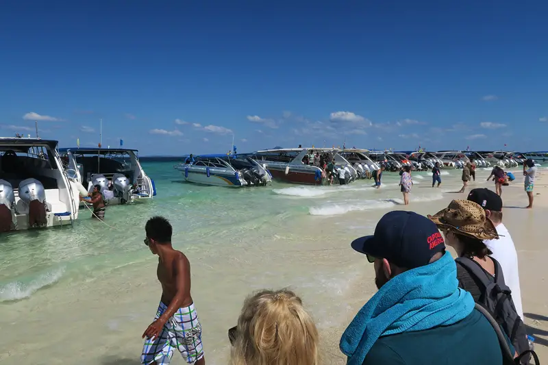 phi phi island speedboat tour review, ko phi phi speedboat tours