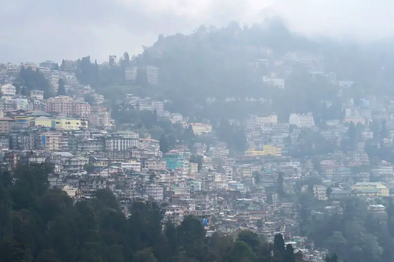 View Darjeeling region, Darjeeling view
