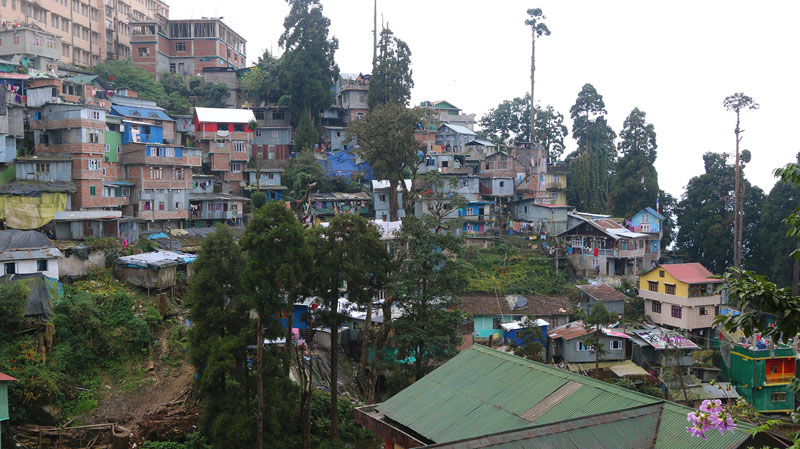 Darjeeling hillside apartments