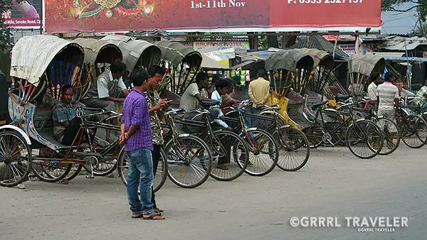rickshaws india, ways to get around in india, getting around india
