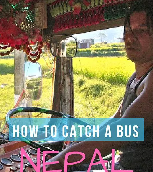 how to Catch a bus Nepal | Pin to Pinterest