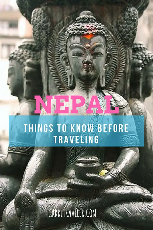 Things to know before traveling Nepal | Pin to Pinterest