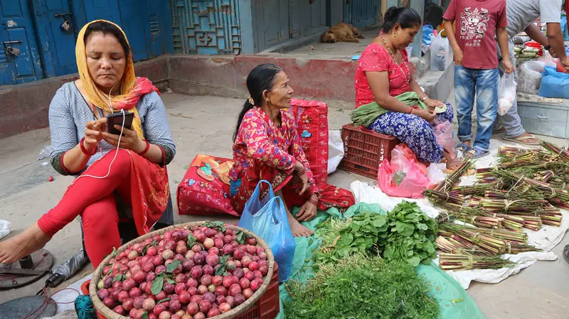 asan market kathmandu
