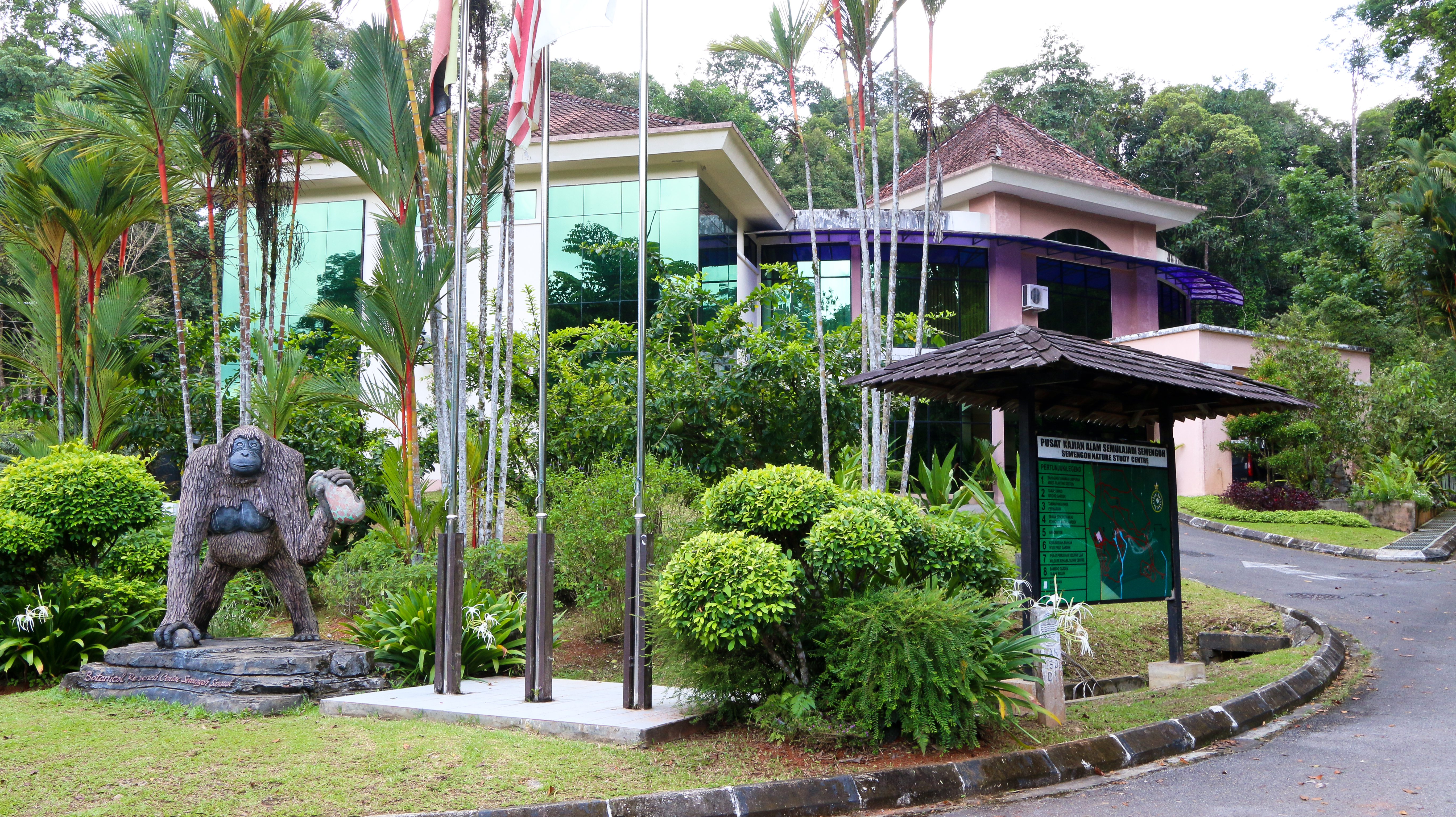 semenggoh wildlife reserve entrance