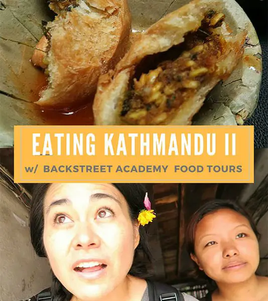 food tour kathmandu, backstreet academy tours