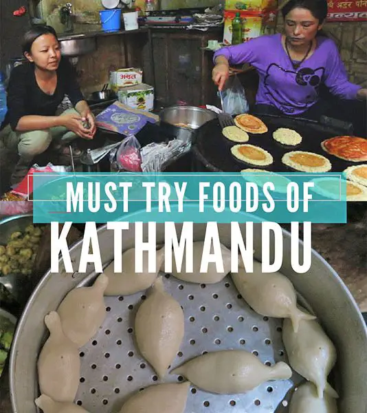 kathmandu food tour, must try foods nepal