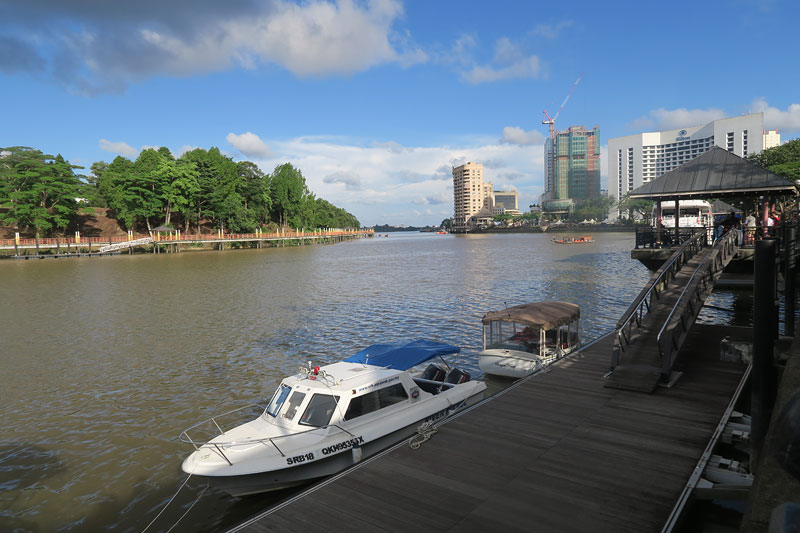 Kuching river waterfront best thing to do in kuching, kuching travel guide, kuching sarawak