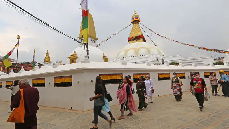  things to do boudha, View from Bodhanath Stupa