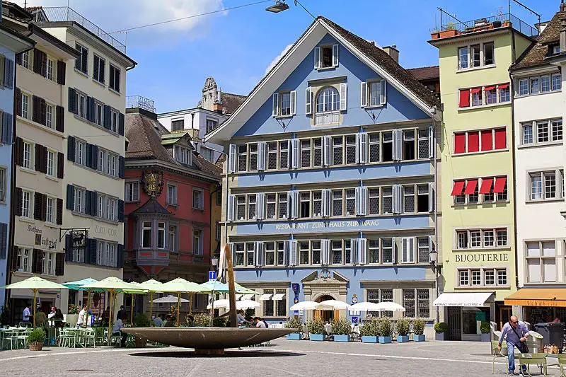Old Historical Town Zurich