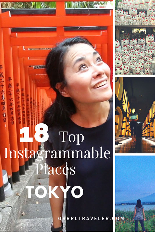 top instagrammable places in Tokyo, instagram tokyo