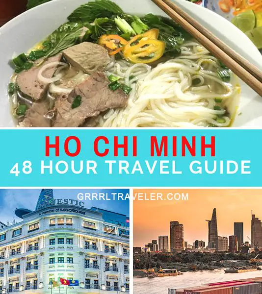 ho chi minh travel guide, 48 hours ho chi minh travel guide