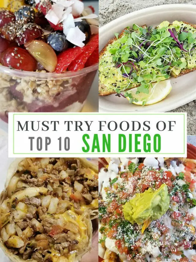 Top 10 Must Try Foods of San Diego
