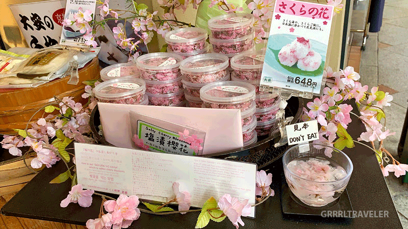 Sakura salt seasonings, top 10 sakura sweets, top 10 sakura snacks, 10 must try sakura snacks