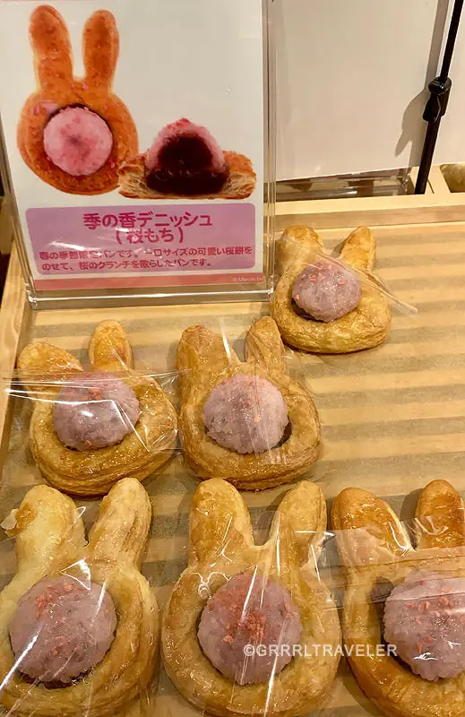miffy sakura bread, japanese sakura breads, top 10 sakura sweets, top 10 sakura snacks, 10 must try sakura snacks