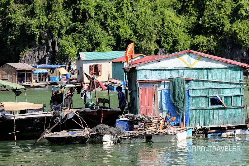 halong Bay floating villages
