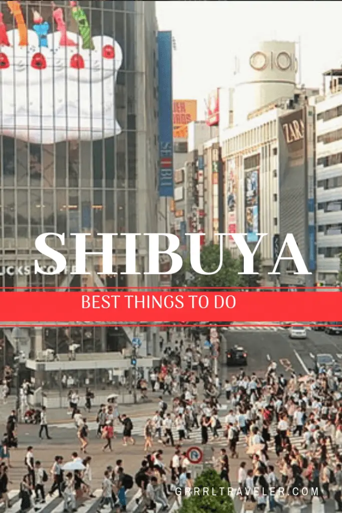 shibuya travel guide japan