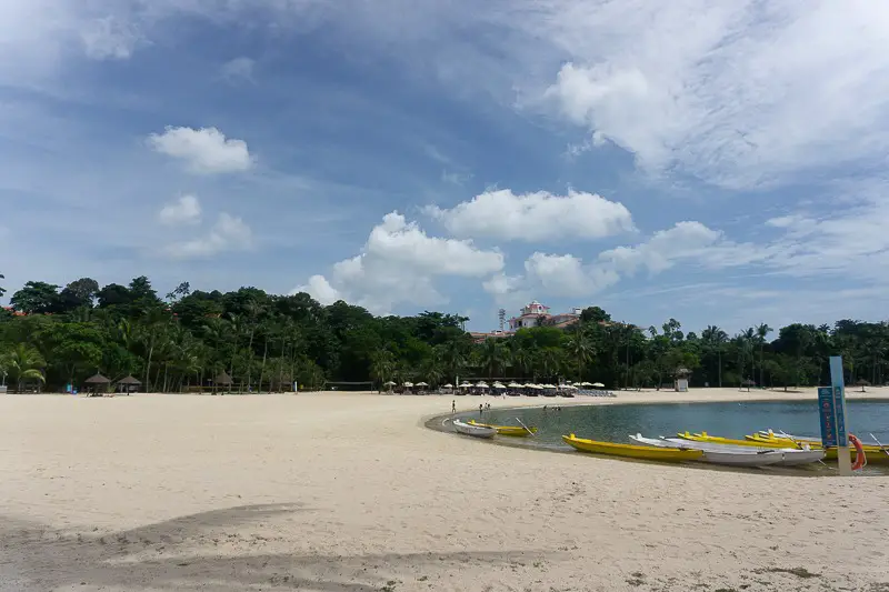 Sentosa Island Beach Singapore