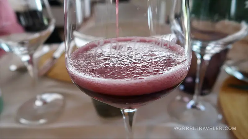 Emilia Romagna Sparkling red wine/ Lambrusco