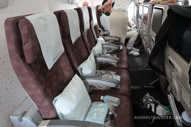 korean airlines seat review 2