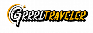 grrrltraveler logo, solo travel blog, female solo traveler