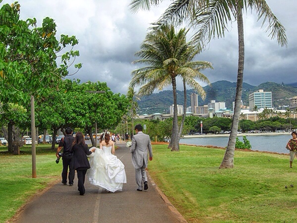 magic island beach park hawaii review, best hawaii beach location for wedding photography