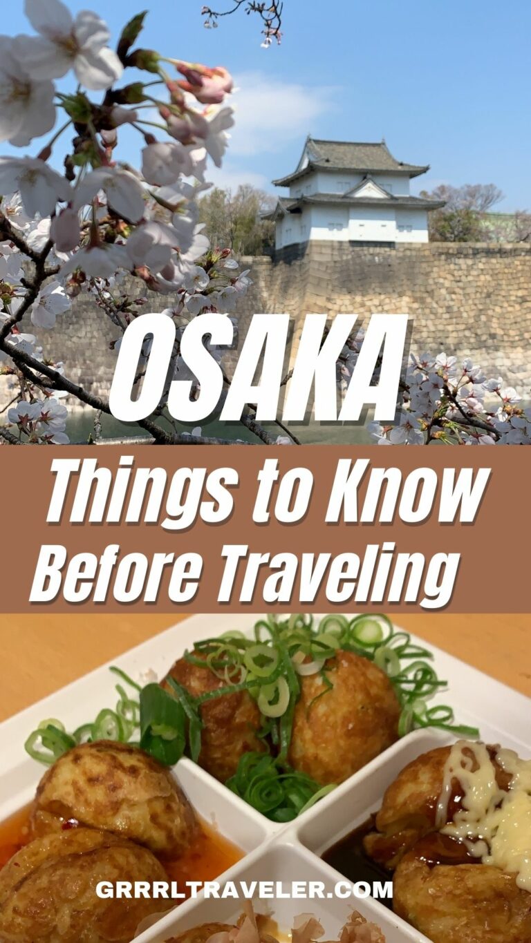 Best things to do in Osaka