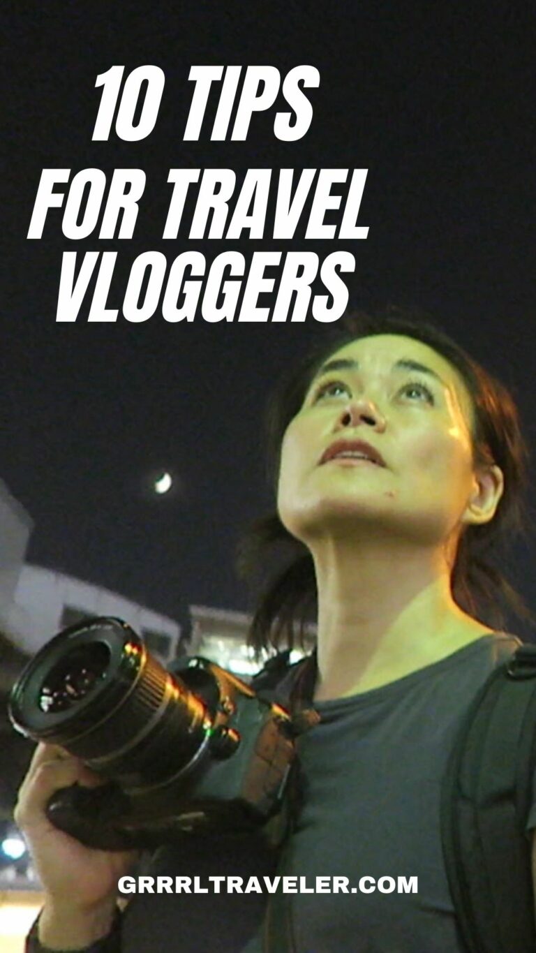 10 Tips for Travel vloggers