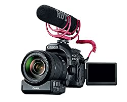 Canon 80D DSLR Creator Kit with Rode VidMic