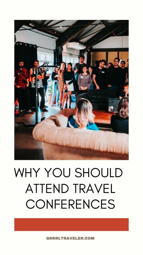 attending travel conferences