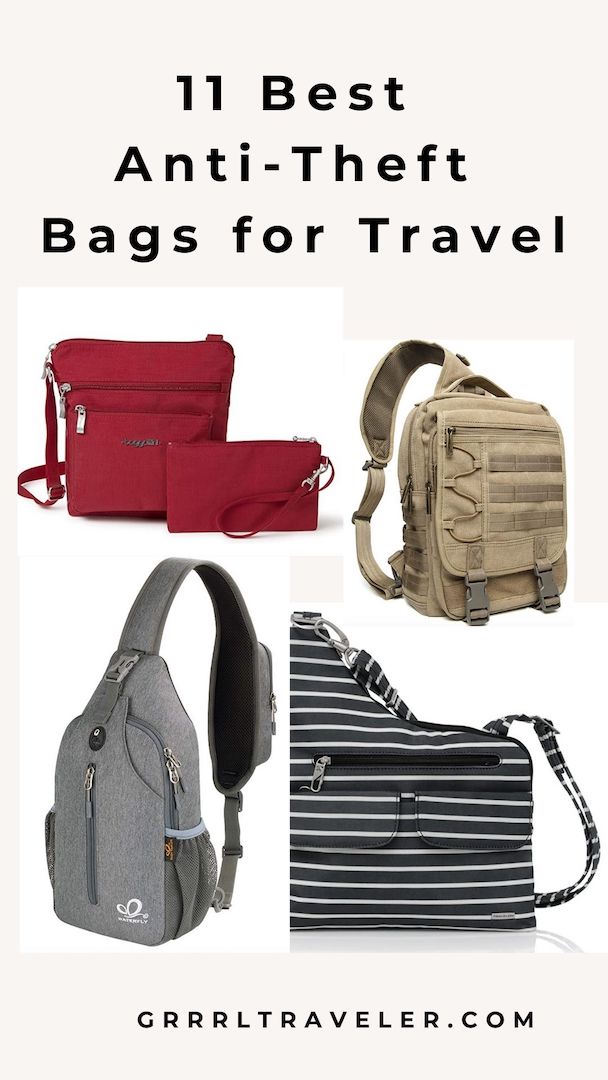 15 Best Anti-Theft Travel Bags for Women to Wear on Vacation