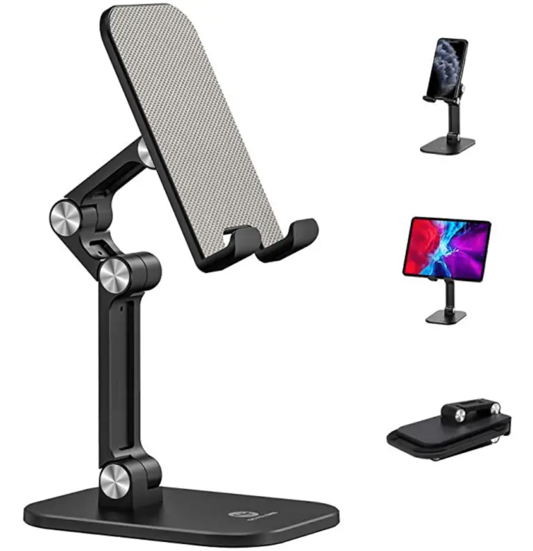 adjustable iphone mobile stand for desk