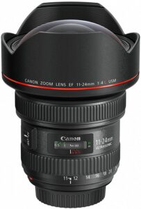 11-24mm canon ultra wide angle lens