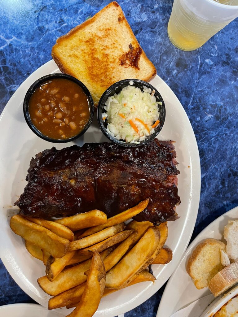 memphis food BBQ ribs