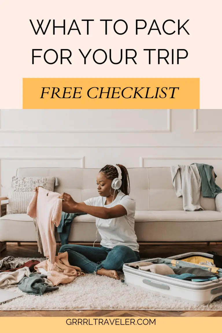 What to Pack for a Trip