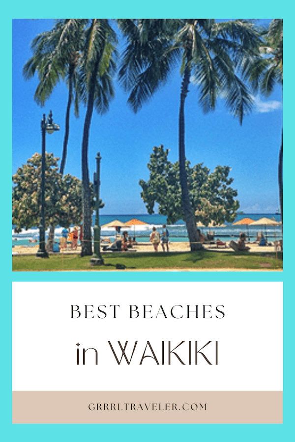 best beaches in Waikiki