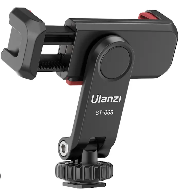 Ulanzi ST-06S Multi-Function Cold Shoe Smartphone Holder Mount 2575