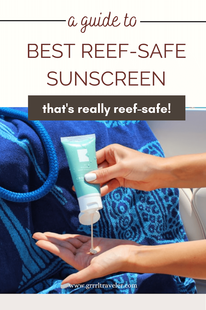 Guide to Reef Safe Sunscreen