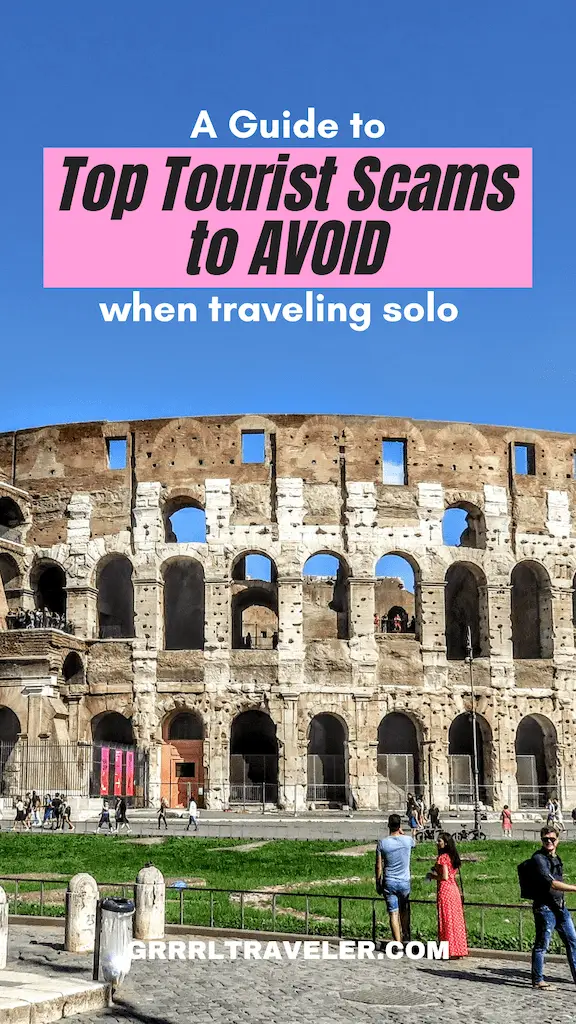 top tourist scams to avoid when traveling solo