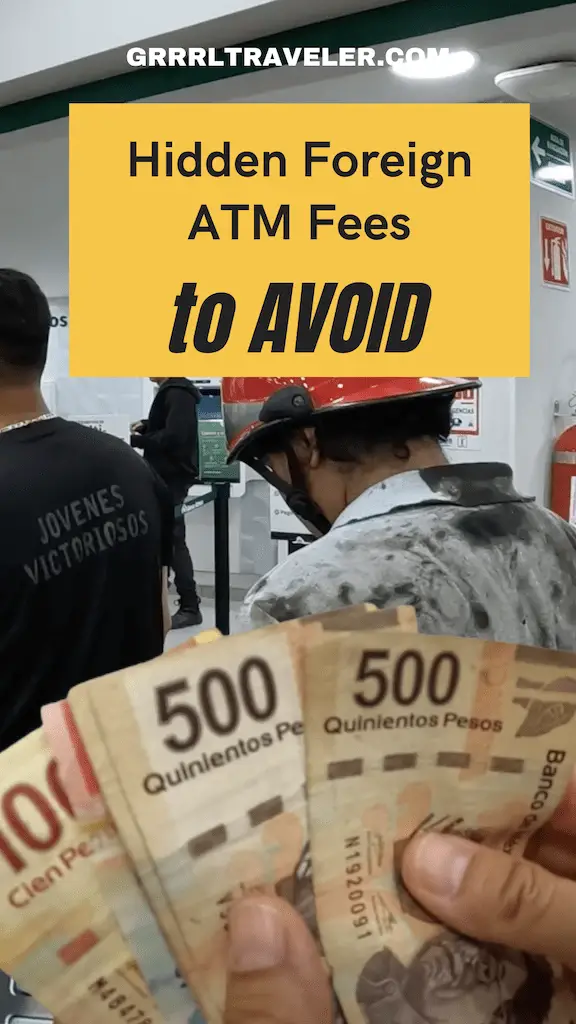 Overseas ATM Withdrawal