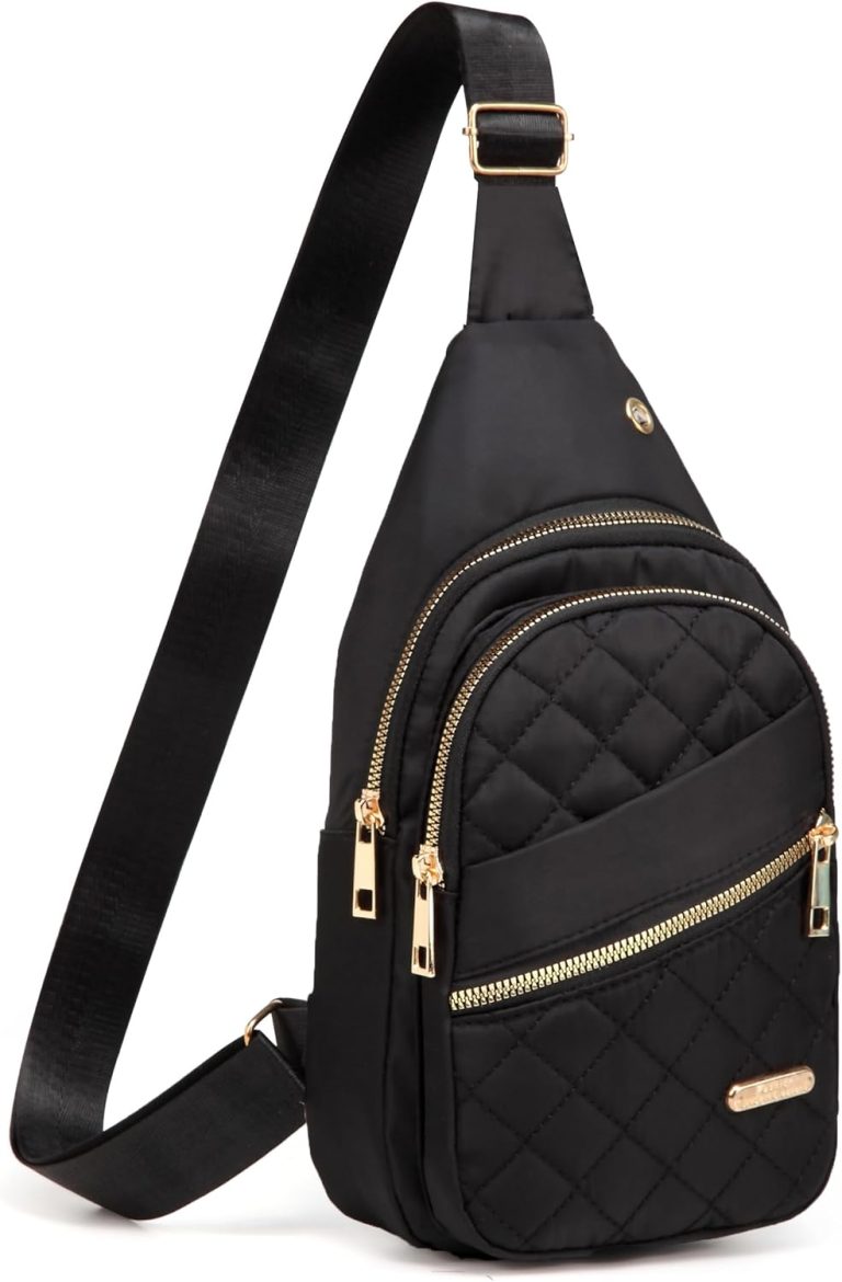 YAZEKOUS Small Sling Bag for Womenm Men Sling Backpack Daypack Fanny Pack Crossbody Bags