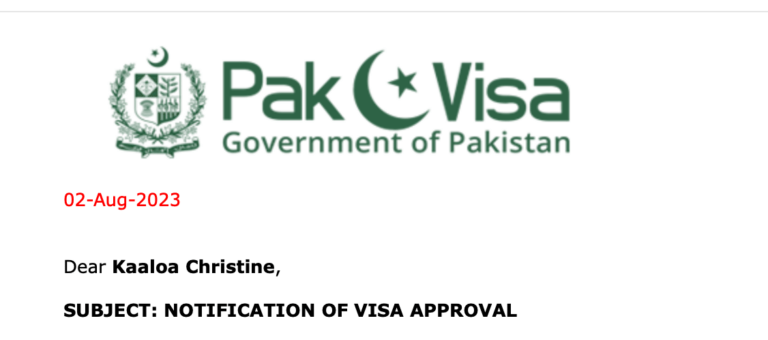 getting a pakistan tourist visa for Us citizens