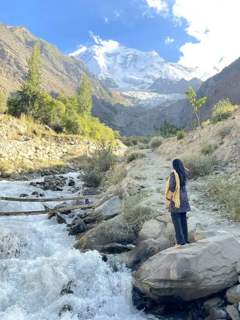 rakaposhi viewpoint hunza valley pakistan