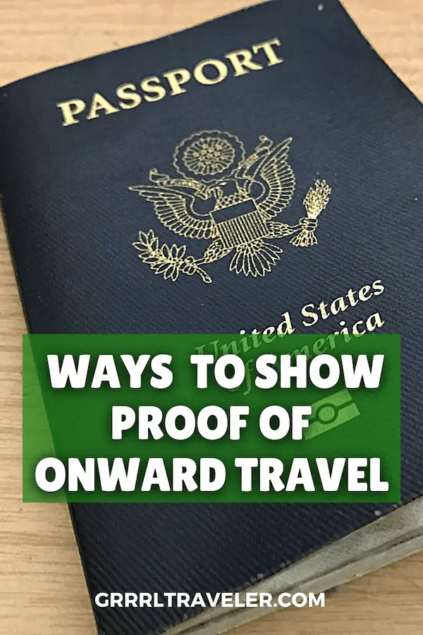 5 Ways on How to Provide Proof of Onward Travel