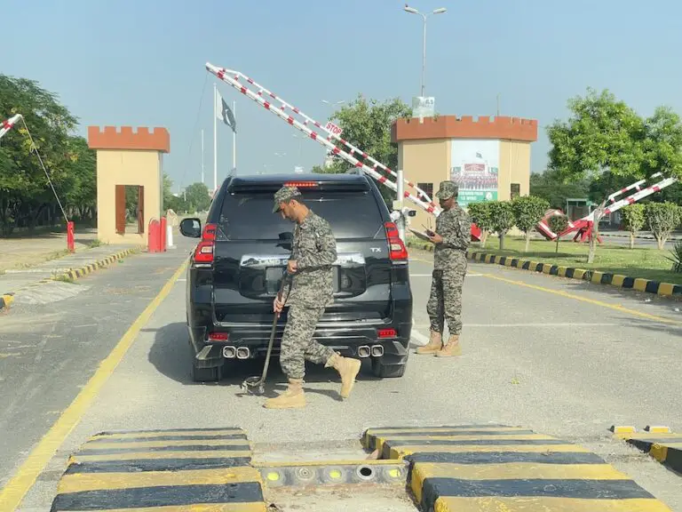 High security around the Wagah border