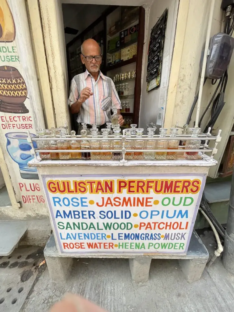 udaipur indian perfume shop