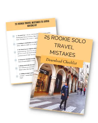 download checklist 25 travel tips for solo travelers