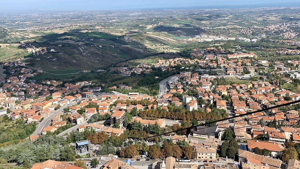 san marino travel tips borgo maggiore aerial ropeway