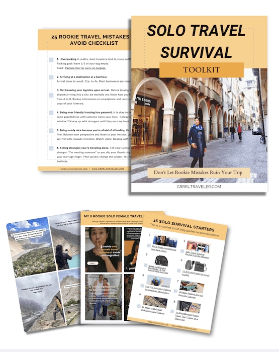download free basic solo travel survival toolkit