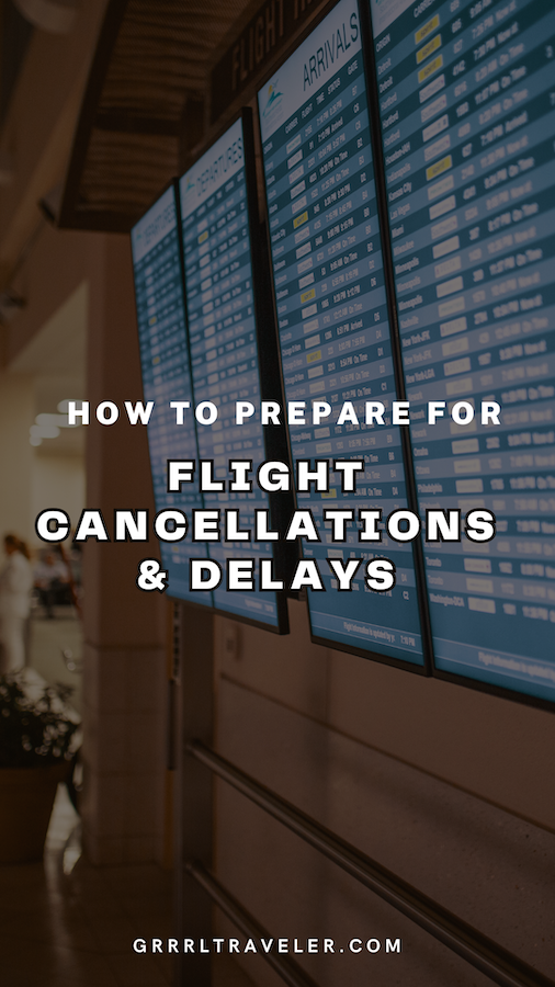 What to Do if Your Flight is cancelled or delayed